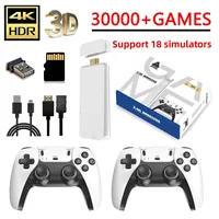 Consola de Juegos M15, Control Inalámbrico Bluetooth 2.4G, Caja de Juegos HDMI HD Portátil, Consola de Juegos Retro Arcade PSP para Conexión a TV