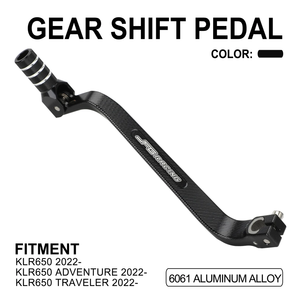 

Motorcycle CNC Folding Gear Shift Lever Pedal Fit Aluminum Alloy For Kawasaki KLR 650 Adventure Traveler 2022-2023