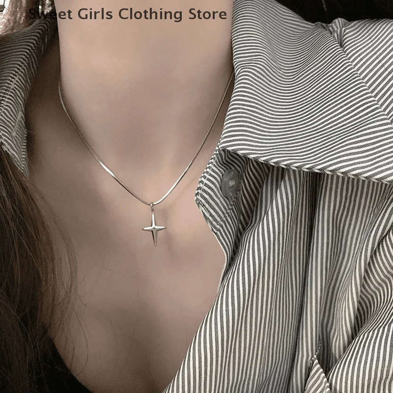 Простое-модное-ожерелье-с-подвеской-в-виде-маленькой-звезды-для-женщин-и-девочек-индивидуальное-милое-крутое-ожерелье-со-звездой-ювелирные-аксессуары-подарки