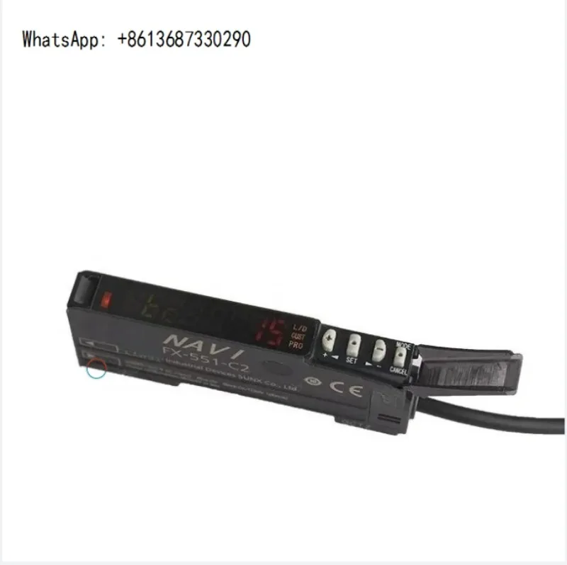 

Новый оригинальный оптоволоконный усилитель FX-551-C2 Dig ital с оптоволоконным датчиком