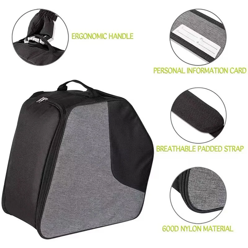 A29Z-Winter Snow Ski Bag - Waterproof Skiing And Snowboarding Gear Storage For Helmets,Outdoor Sports Equipment