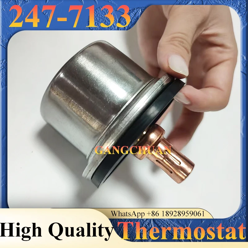 Kühlmittelwassertemperaturregler Thermostat 247-7133 248-5513 Motorteil für E330L 3306 TAD55