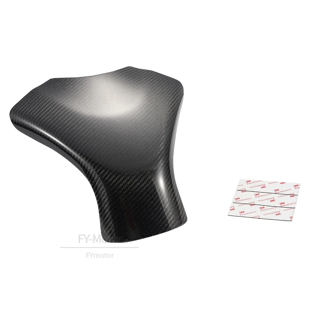 Motorcycle  Real Carbon Fiber Fuel Gas Tank Cover Protector Fit For Suzuki GSXR600 GSXR750 2006 2007