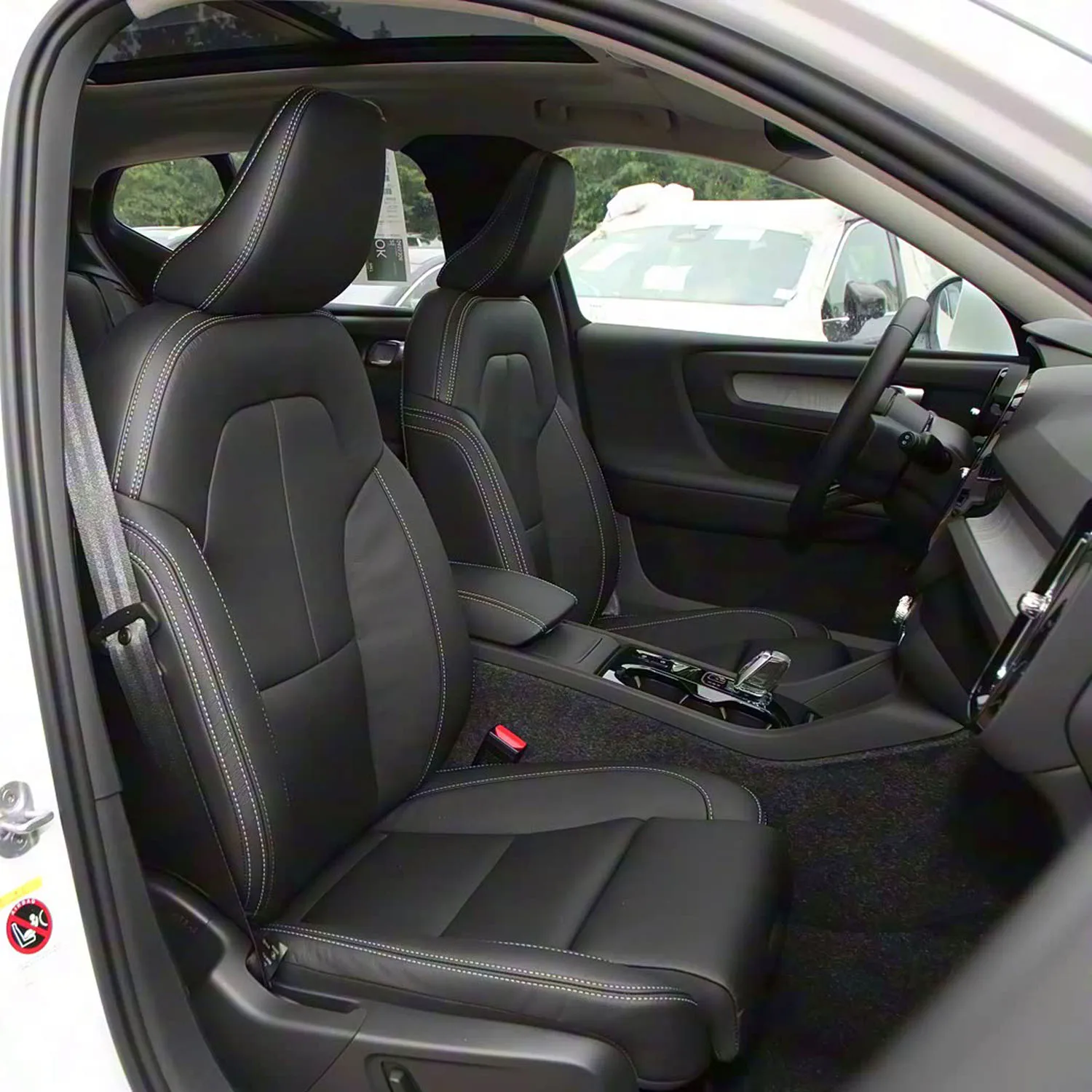 

Car Seat Covers For VOLVO XC40 2019 2020 2021 2022 2023 2024 Nappa Leather Custom Full Set Interior Protector Accessories