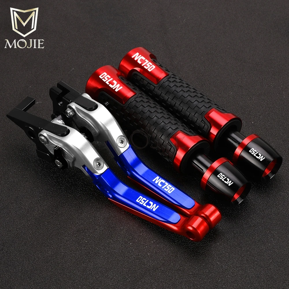 For Honda NC750 /S/X NC750S NC750X NC 750S/750X 2016 2017 2018 2019 Motorcycle brake clutch levers handlebar grips ends caps