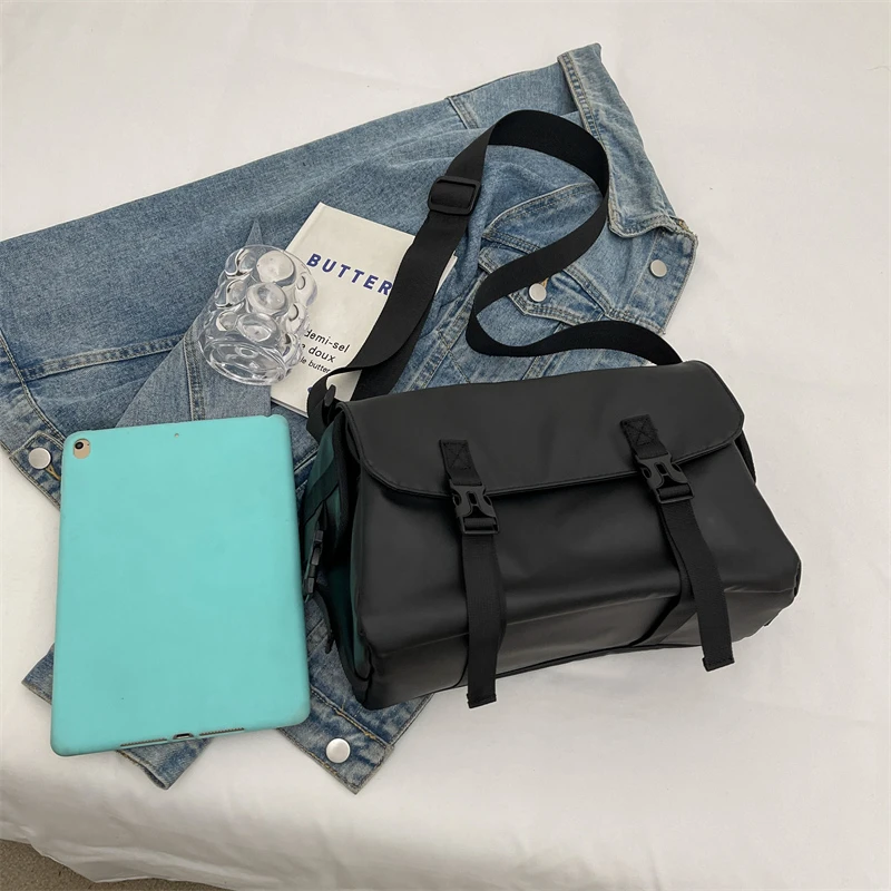 Solide wasserdichte Hasp Reiß verschluss Hoch leistungs faden Oxford Umhängetaschen 2024 heißer Verkauf vielseitige Unisex-Tasche Bolso Bando lera