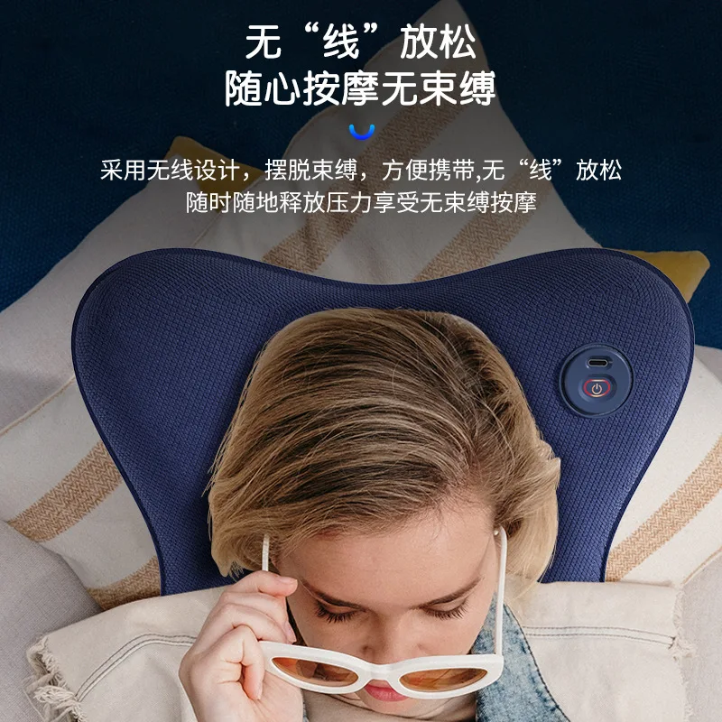 وسادة متعددة الوظائف لاستخدام السيارة لكامل الجسم عنق الرحم قطني الظهر مدلك وسادة العلاج الطبيعي #2