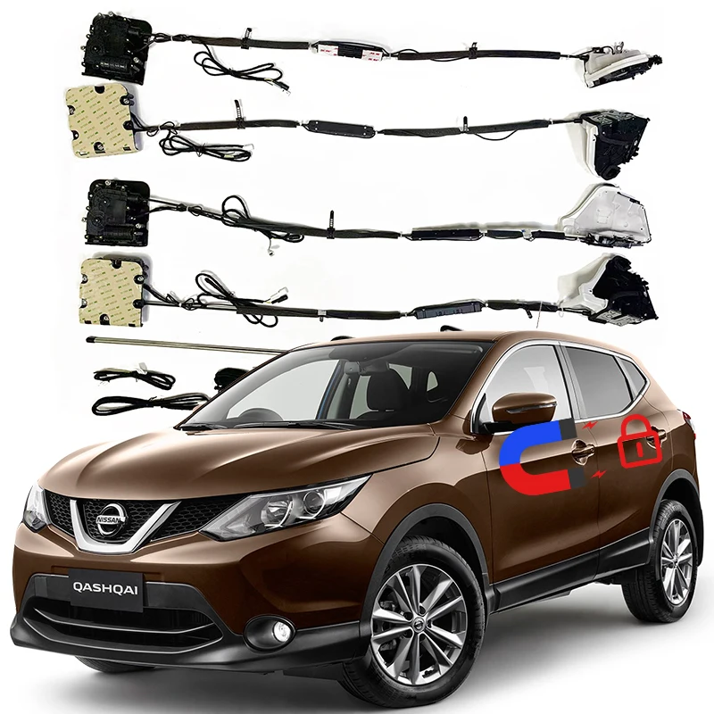 For Nissan Qashqai Electric suction door car refitted automatic locks Car Soft Close accessories door Power tools supplies