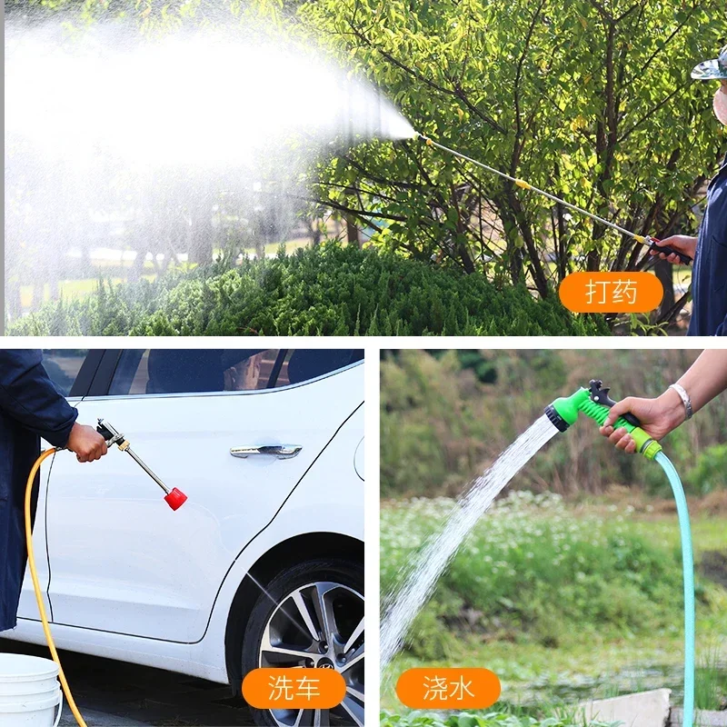 Electric sprayer, double pump, 12V dual core water pump, high pressure diaphragm pump, fruit tree high voltage DC spraying pump