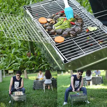 BBQ Grilling Mesh Basket 3