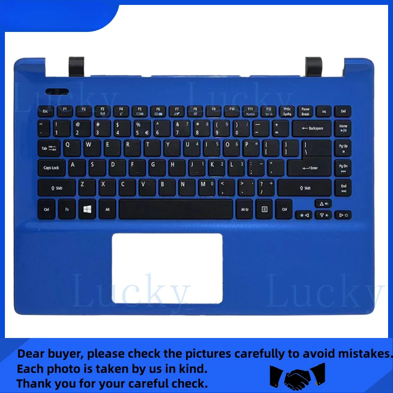

f New For Acer Aspire E5-411 E5-421 E5-471 Upper Palmrest Cover Keyboard