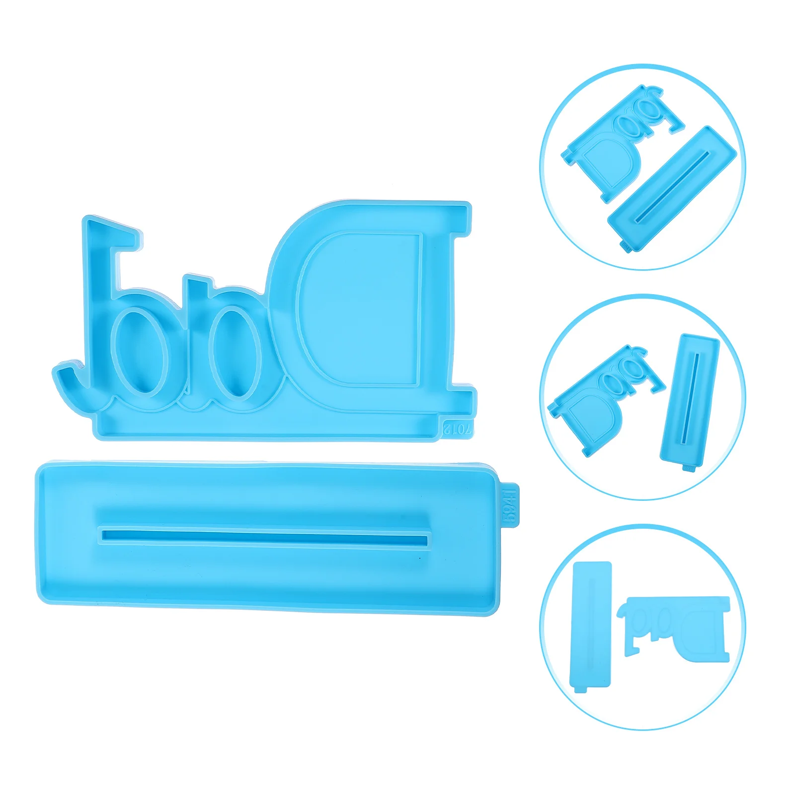 

1 set Photo Frame Mold Diy Silicone Craft For Father'S Day Handmade Gift Art Decoration Party Fun Keepsake Making Set