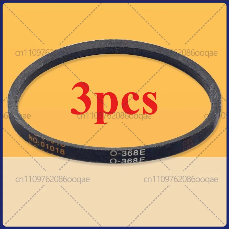 3pcs New O-368E/Z-368E Drive Belt For Hisense Ronshen Washing Machine Rubber V-Belt Spare Parts