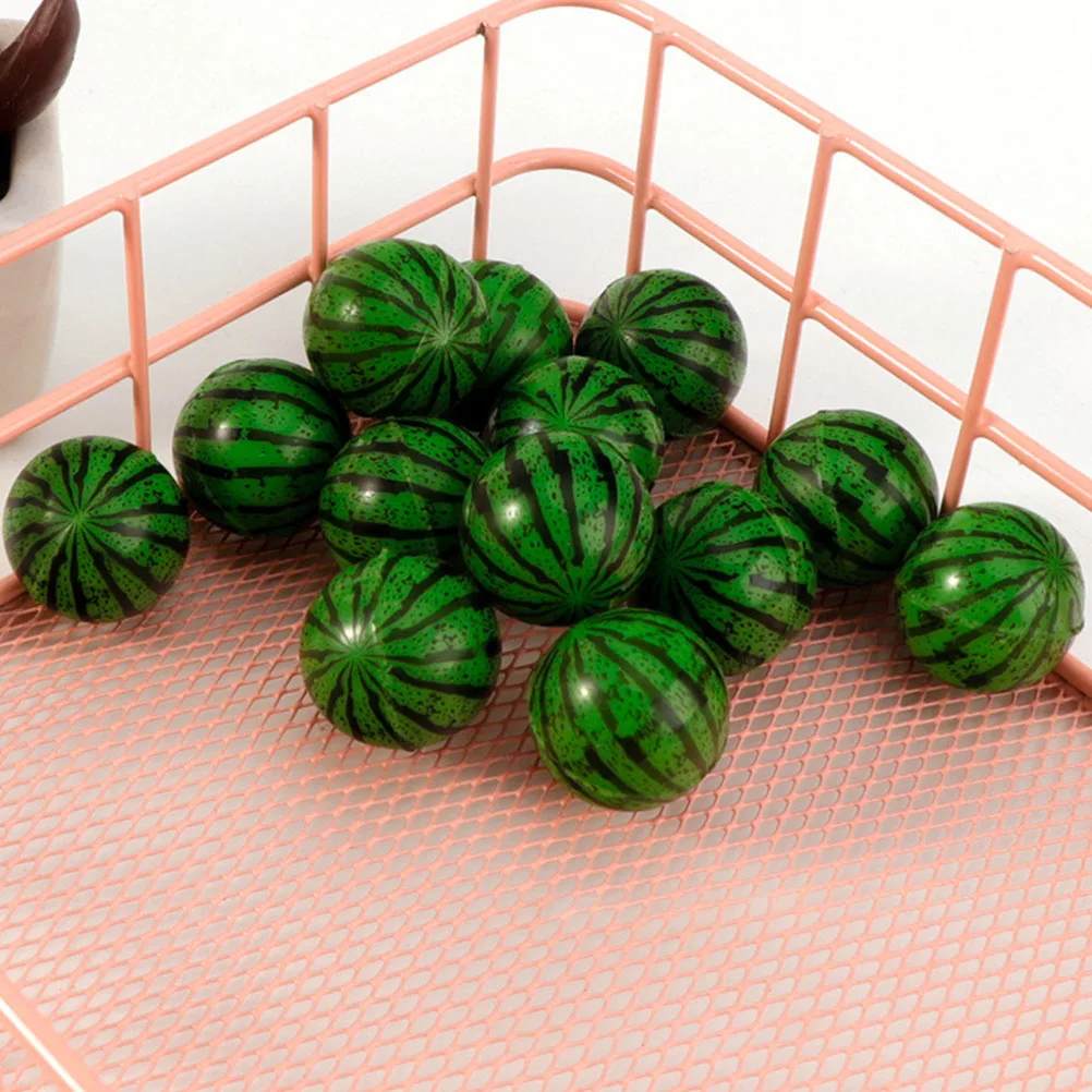 

20 Pcs Kids Toys Bouncy Ball Watermelon Swimming Pool Bounce Toddler Green Balls for Child