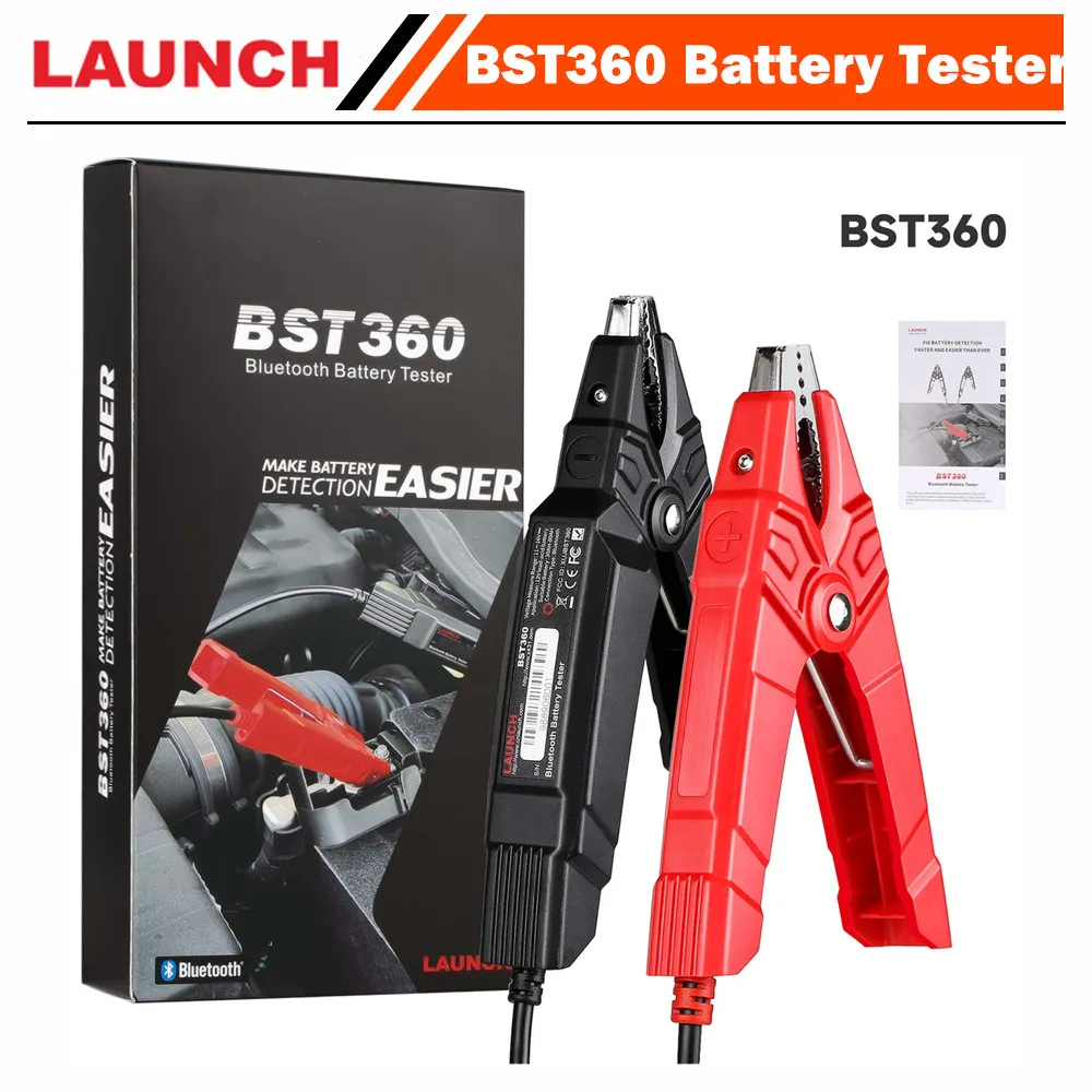 Launch X431 BST360 Bluetooth Battery Tester Used with X-431 PRO GT, X-431 PRO V4.0, X-431 PRO3 V4.0, X-431 PRO5, X-431 PAD V