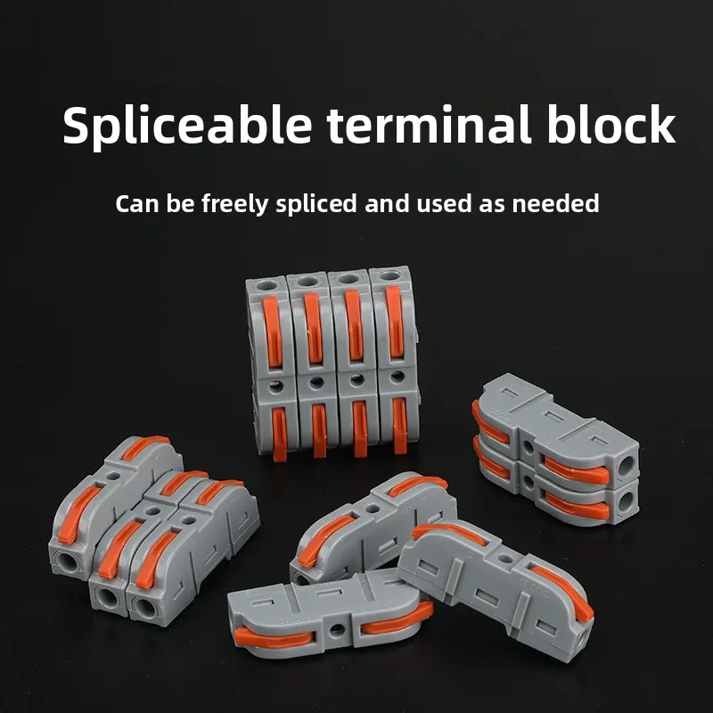 Various Size Sets PCT-221 Splicing Type Terminal Block Connector Quick Terminal Block