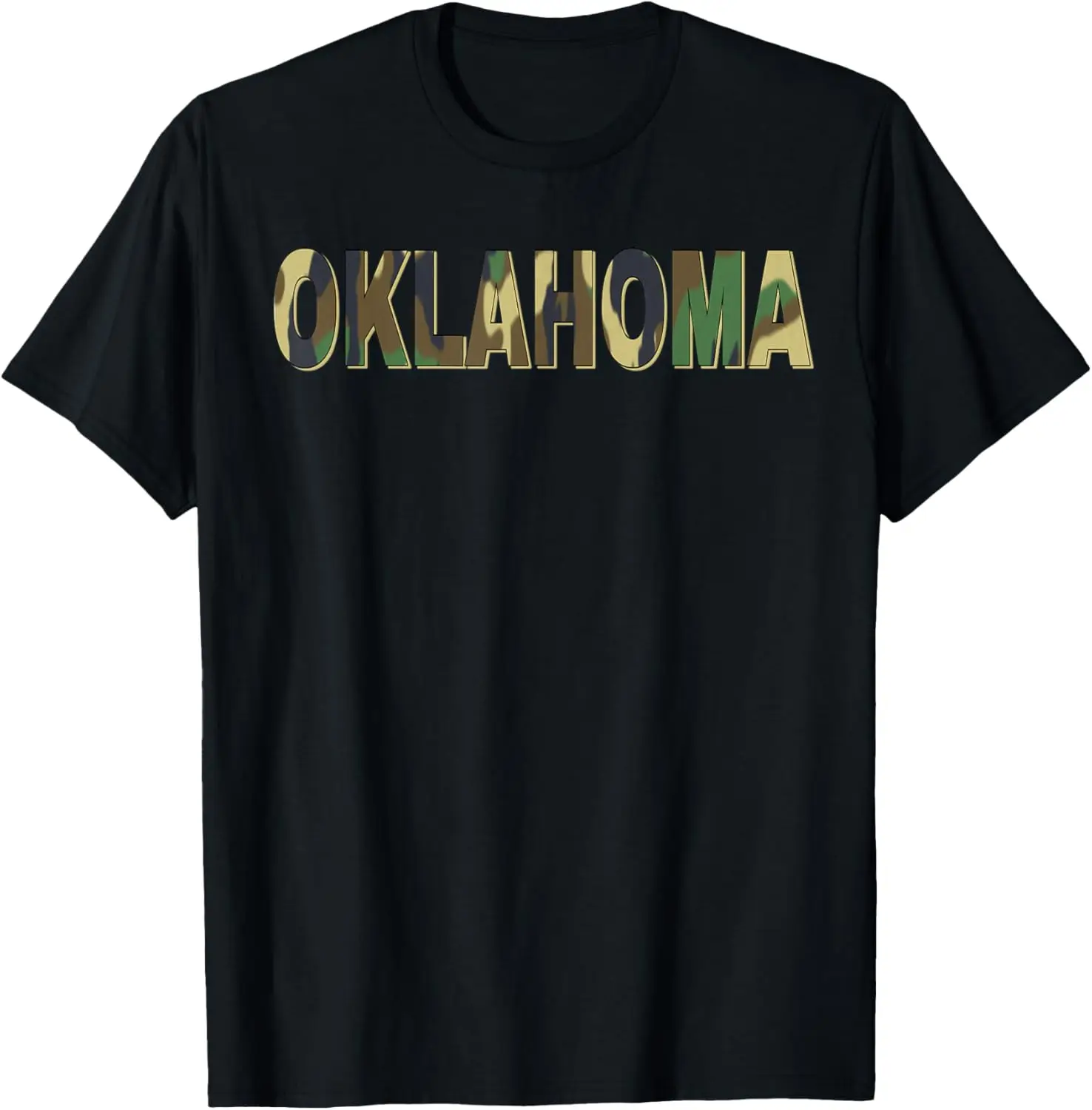 

Oklahoma Camouflage Men Women & Kids Camo Oklahoma T-Shirt