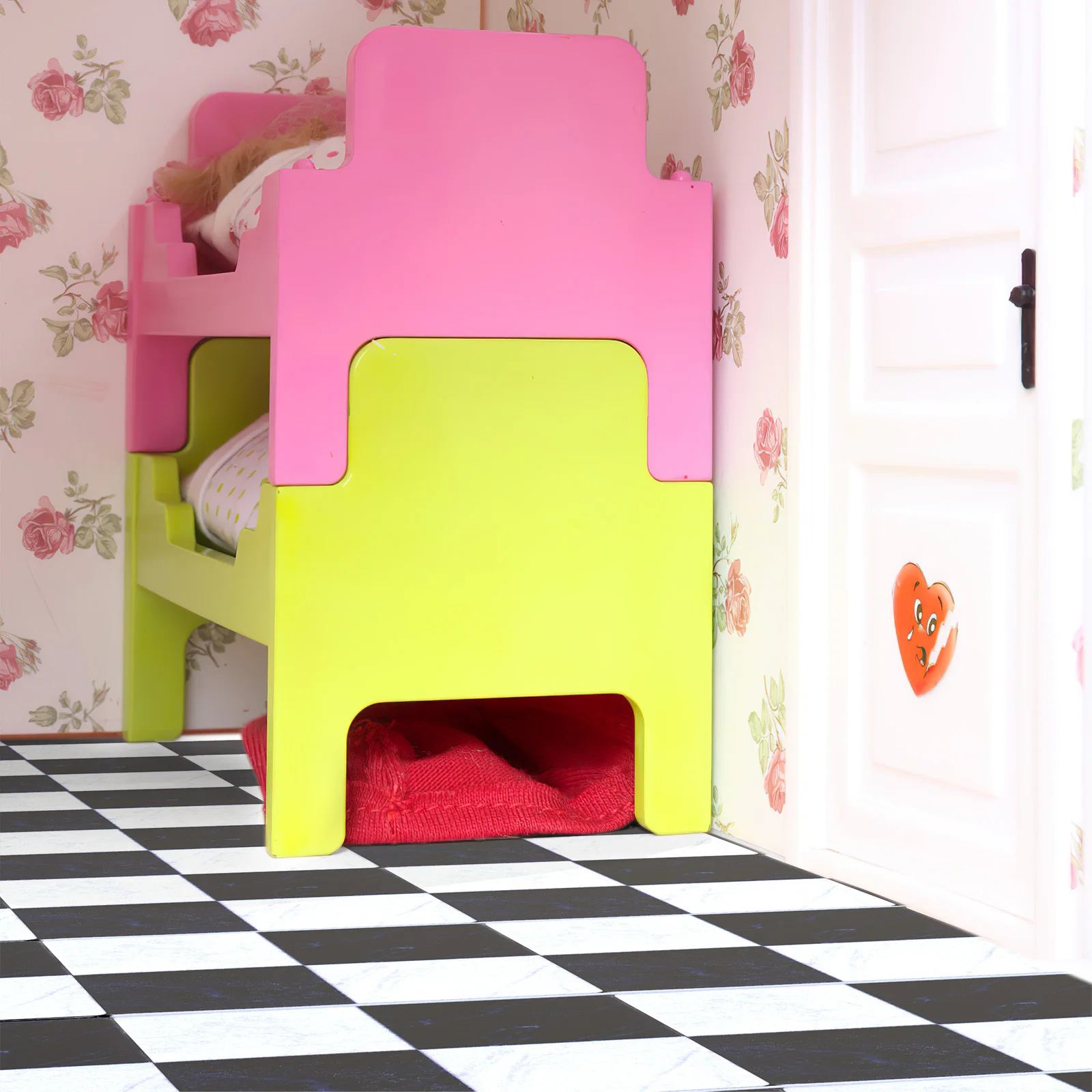 

27Pcs Mini Wood Flooring Tiny Floor Sheets for Miniature House Decor Mini Furniture Accessories Miniature Dollhouse Flooring