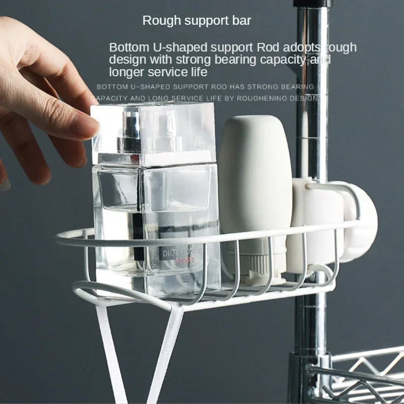 Eisen Wasserhahn Rack Badezimmer Einfache Hängenden Korb Küche Waschbecken Lappen Abfluss Lagerung Rack Robust und Langlebig Badezimmer Rack Rack