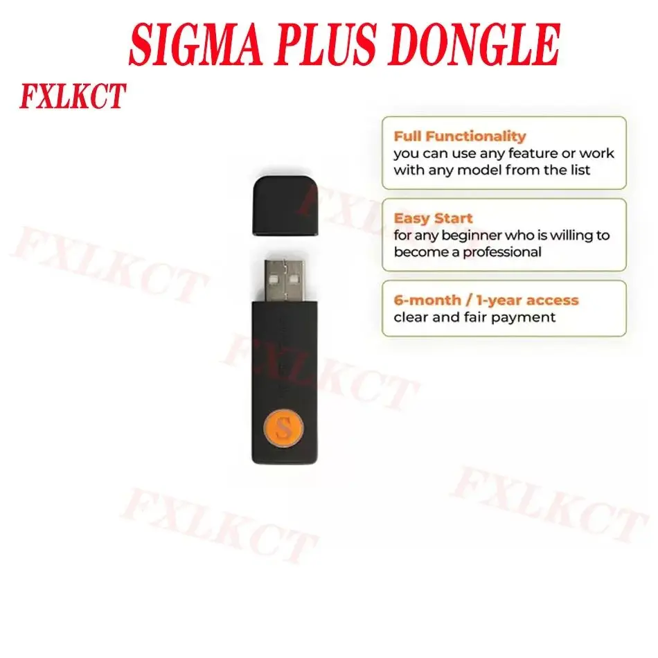 

Sigma Hua Edition Key with Activated Full Sigmakey Dongle for Alcatel, Flash Repair Unlock, Pack1.2.3.4 ,5