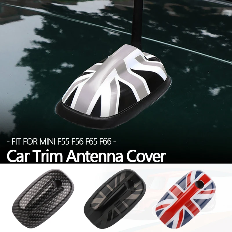 

1PC Car Antenna Decoration Cover For Mini Cooper F56 F55 F66 F65 Car Exterior Antenna Trim Sticker Car Exterior Accessories