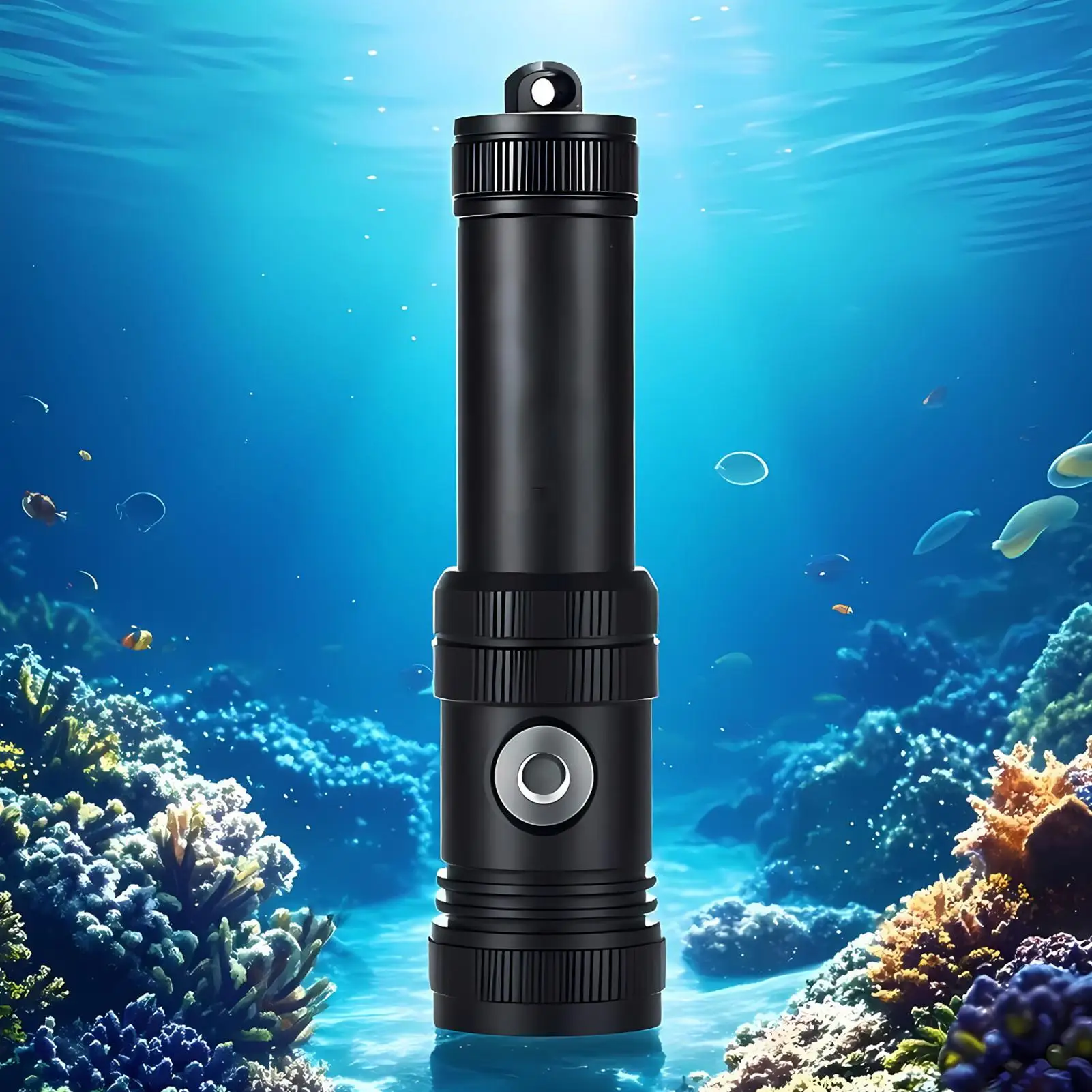 

Фонарик для дайвинга, 4 режима, водонепроницаемый подводный светильник, подводный фонарик для дайвинга, для кемпинга, ночной уличной морской рыбалки