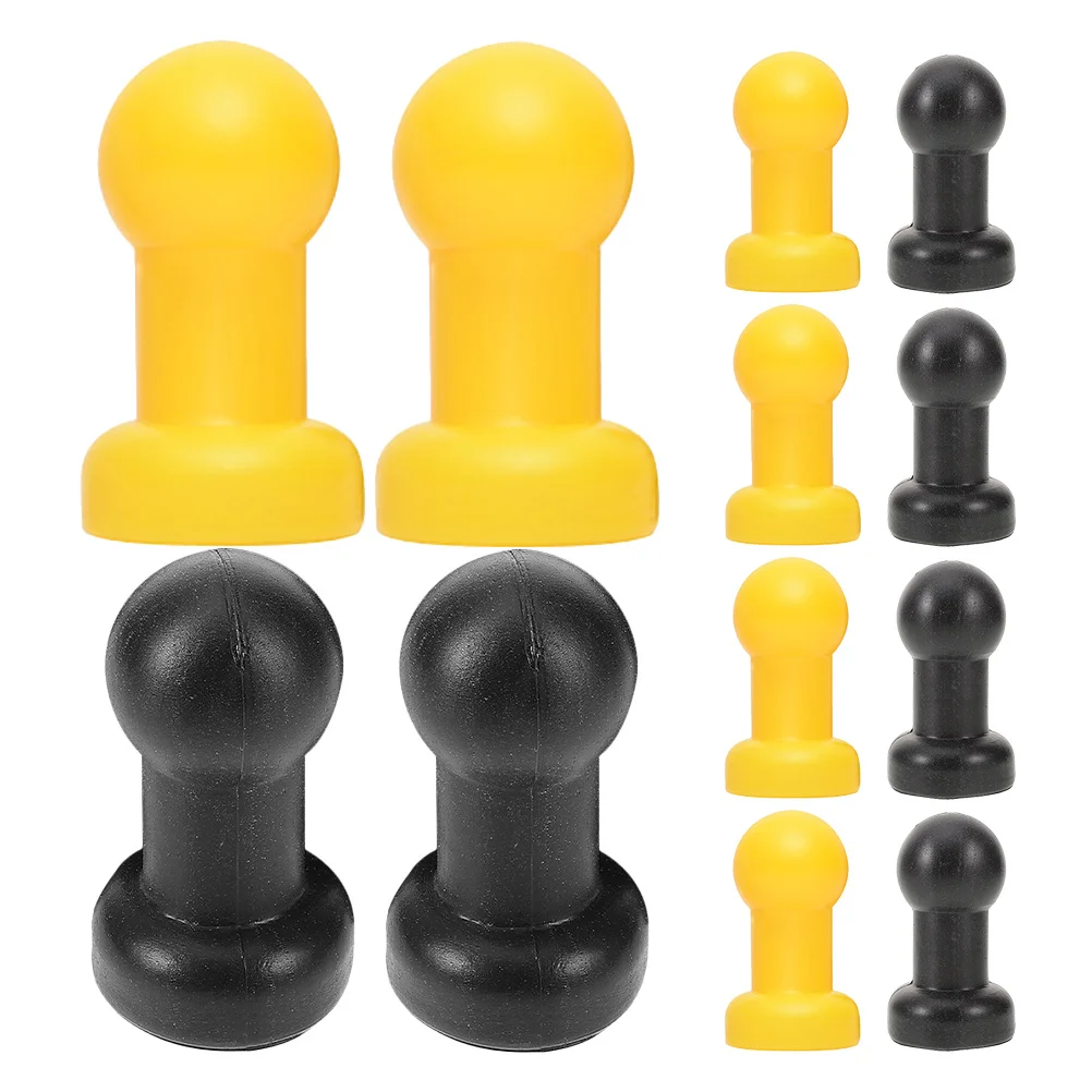 12 قطعة غطاء كروي للترامبولين 25 مللي متر قطر آمن مناسب لا أدوات للاستخدام الداخلي والخارجي ملحقات الترامبولين قطع غيار