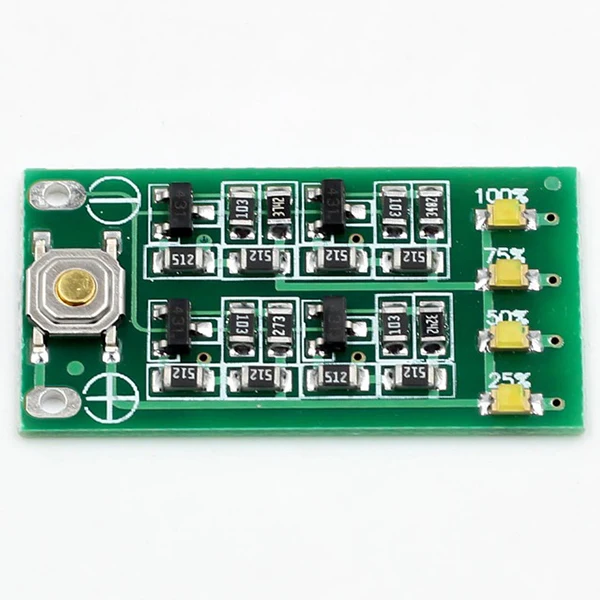 Módulo indicador de capacidad de batería de litio 3S 11,1 V 12V 12,6 V Lipo Li-ion tablero de visualización de nivel de potencia 3 Series 9-26V