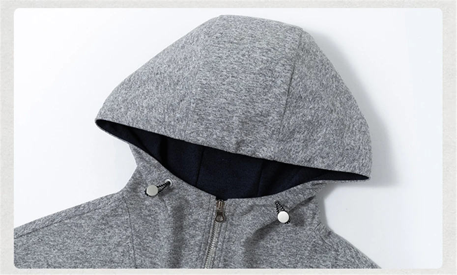 Half Zipper Hoodie Men Solid Color Sweatshirts Plus Size 8XL Hoodies Male Fashion Casual Spring Autumn Hoodie Big Size 8XL