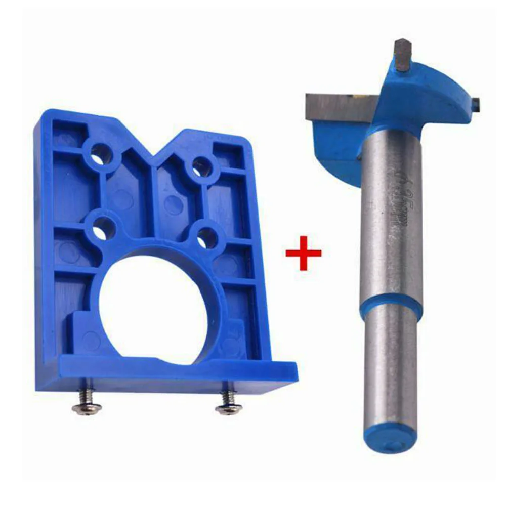 Pocket Clamp Hinge Jig Set Tapper Woodworking Cabinet Door Installation Locator Mounting Hand Tools Accessories