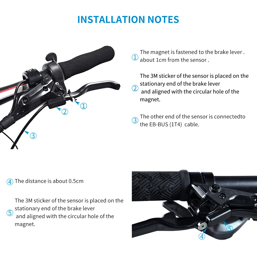 Bafang Brake Sensor BBS01 BBSHD BBS01B BBS02B Mid Drive Motor Power Cut Off Ebike Hydraulic Brake Sensor for Electric Bicycle