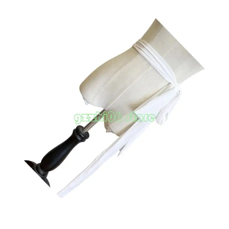 حزام خصر مخملي رفيع T5UF، حزام بطول قابل للتعديل للنساء والرجال، سهل الاقتران بأنماط متعددة #2