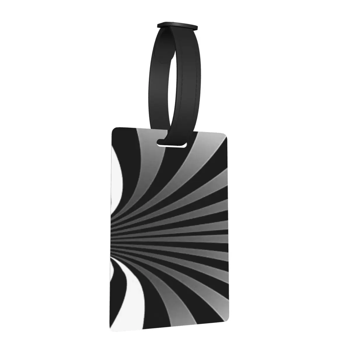 

Линейные 3D вихревые иллюзии, багажные бирки, аксессуары для чемодана, дорожный портативный багаж, посадочная бирка, держатель этикетки, идентификационное имя, адрес