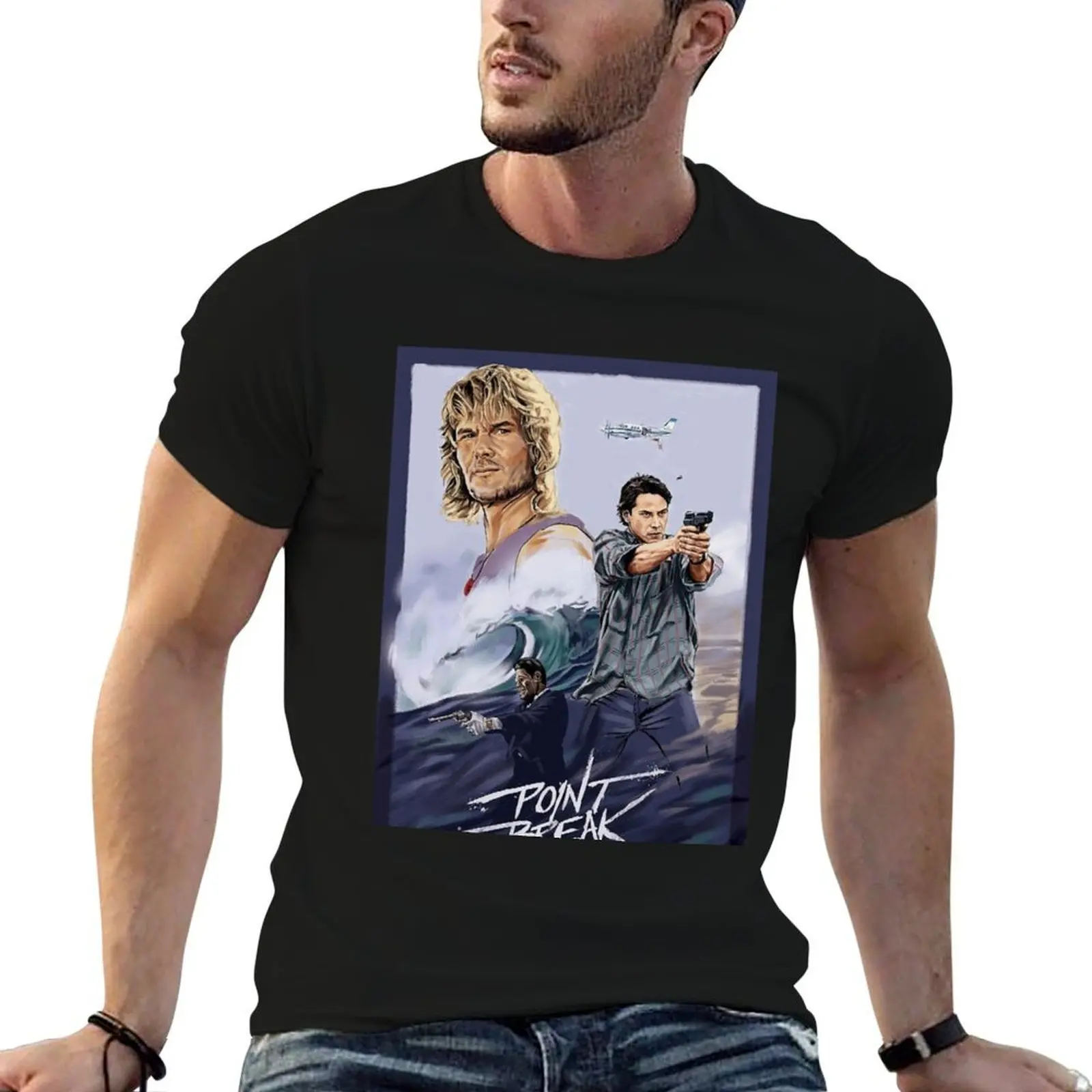 

Point Break Movie Poster T-Shirt man t shirt designer printed t shirts for man funny t shirts cotton T-Shirt