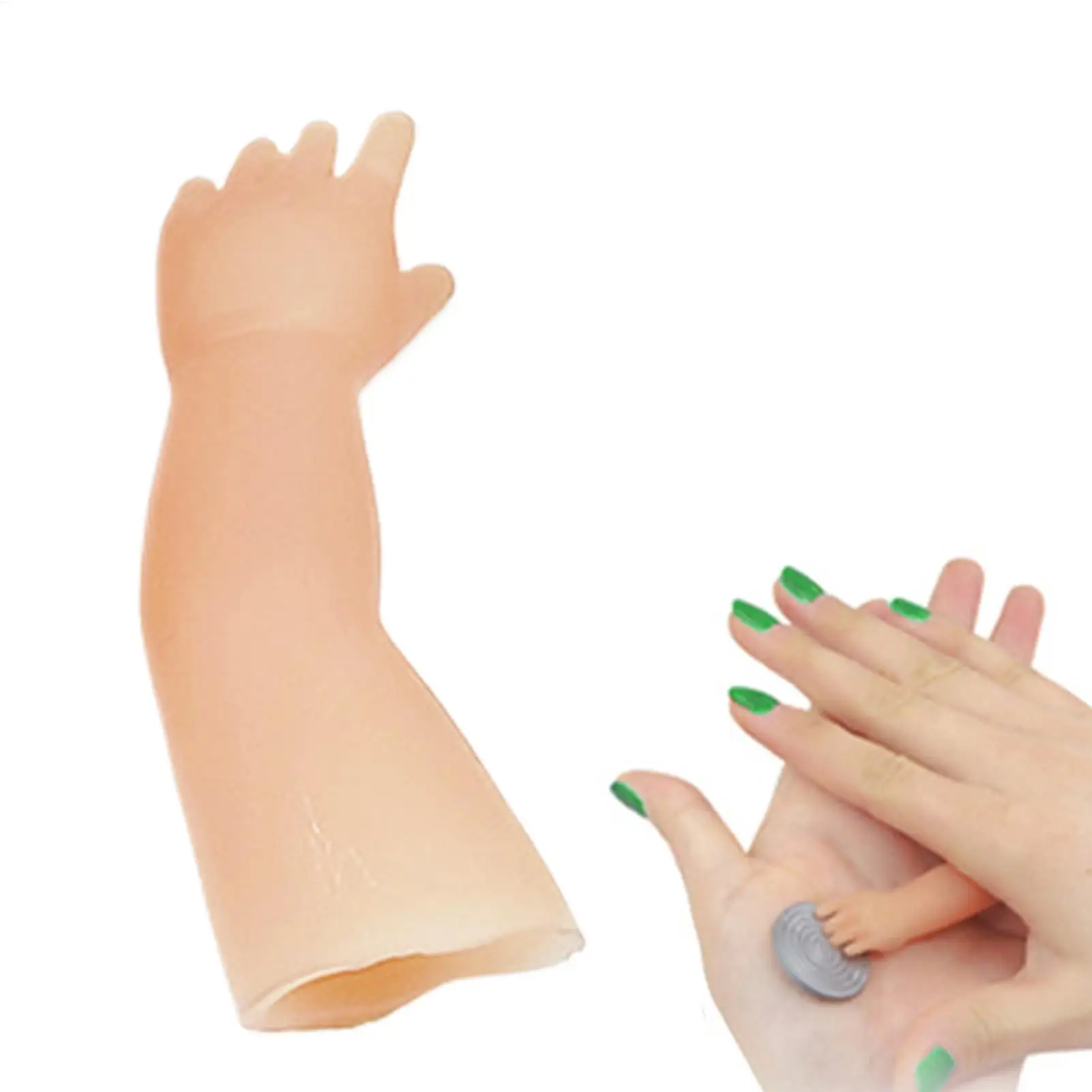 Magic Coin Vanishing Trick Close Up Performance Props Hand Vanish Appear Magic Trick for Party Prank Joke Beginner Magician