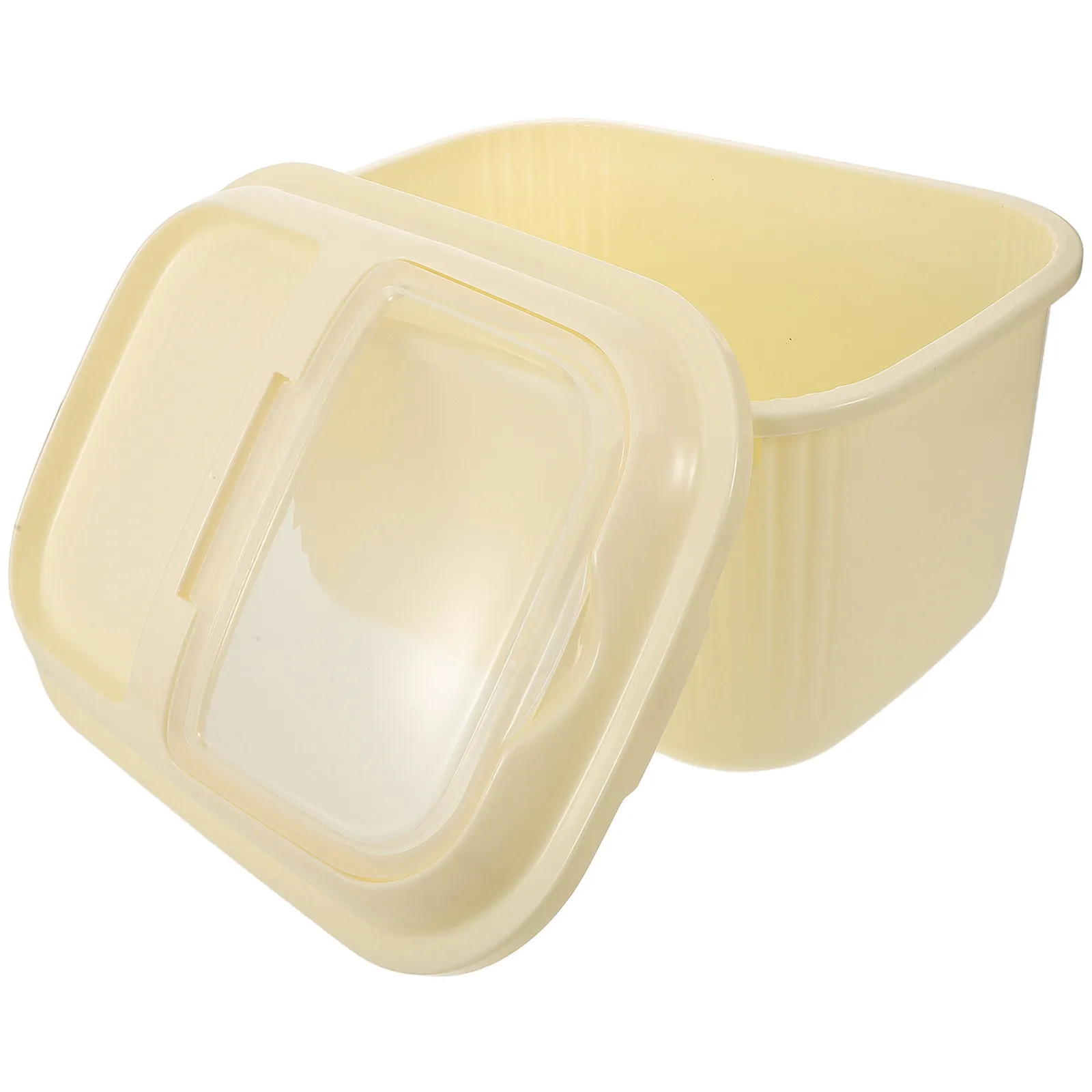 

Герметичный контейнер для риса с прозрачным окном, большой емкости, пластиковый, для хранения круп, влагозащищенный, с уплотнением