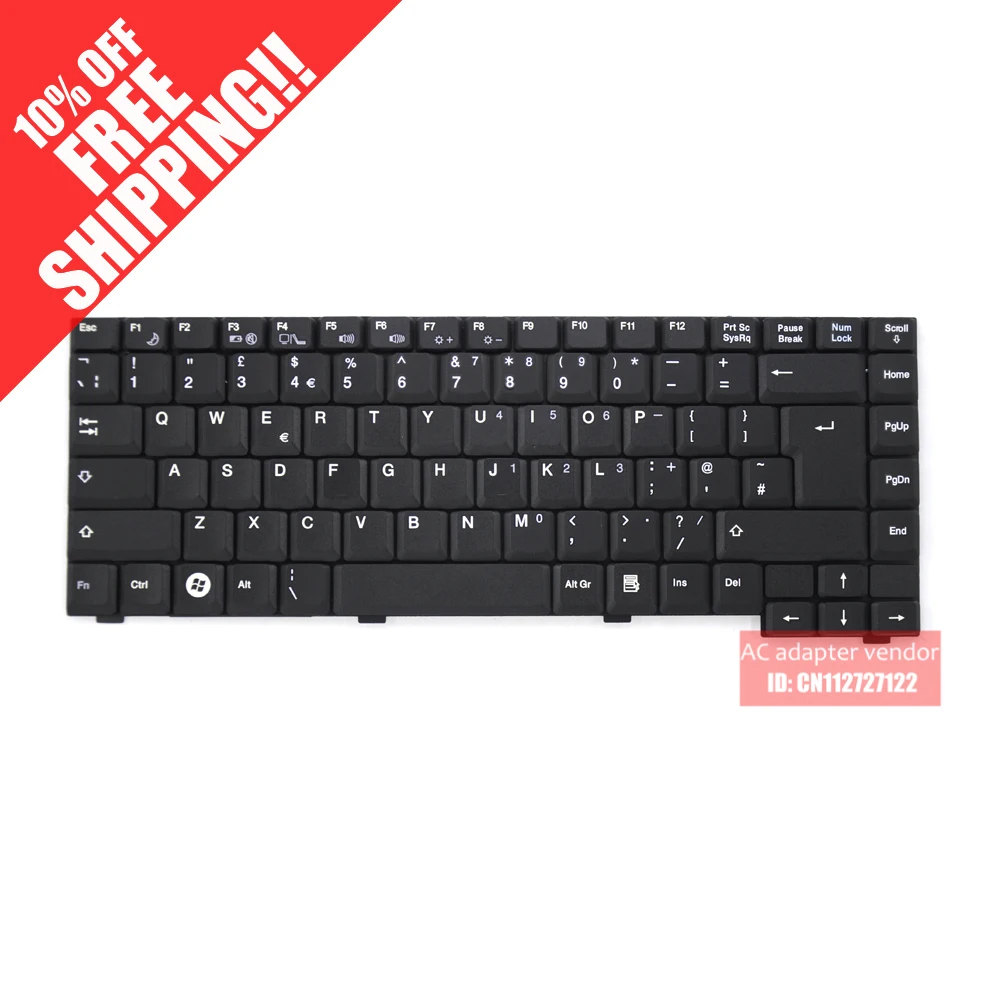 

For hasee L430S L225R L225R L550S HP420 L431 laptop keyboard for MSI 670