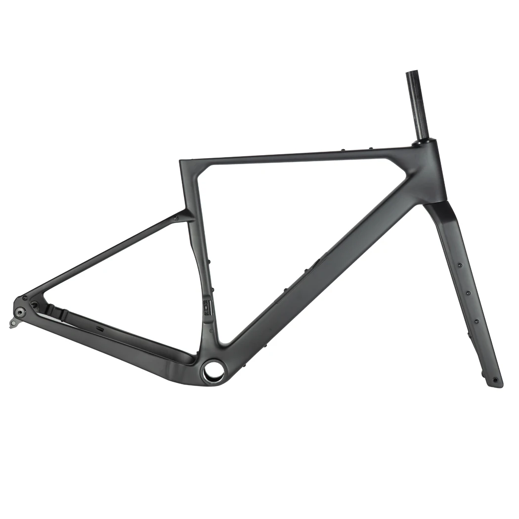 AliExpress Spcycle G028 Carbon Gravel Bike Frame 700x57C UDH Hanger Full Internal Cable Gravel Bicycle Carbon Frameset