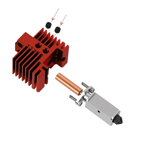 Обновление Hotend для Bambu Lab p1p X1C P1S X1 V2.0, печатающая головка Hotend, детали для 3D-печати для Bambulab топ 10 паук хотэнд - №9