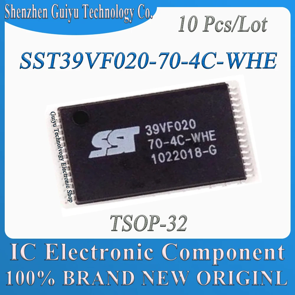 

10 Pcs/Lot SST39VF020-70-4C-WHE SST39VF020-70-4C SST39VF020-70 SST39VF020 SST39VF SST39 SST TSOP-32 IC Chip