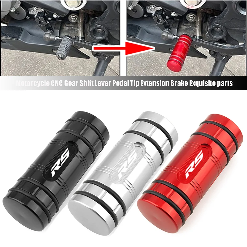 

New For Aprilia RS660 RS 660 RSV4 RS457 RS250 300SR max Motorcycle Accessories CNC Gear Shift Lever Tip Extension Enlarger Pedal