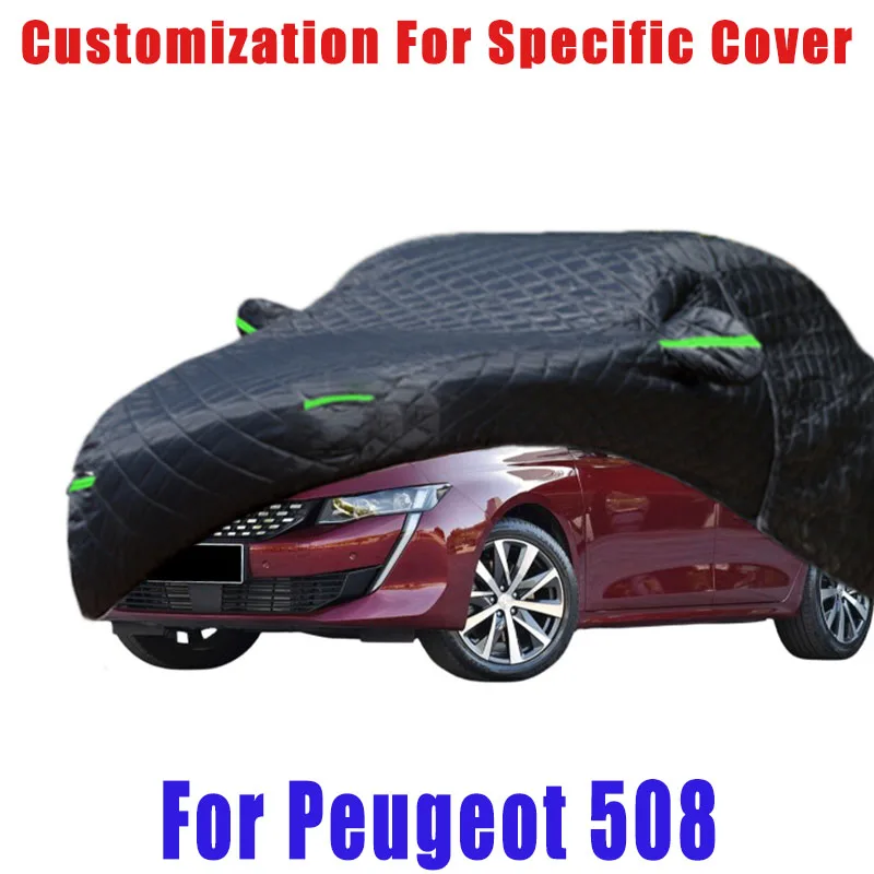 

For Peugeot 508 Hail prevention cover auto rain protection, scratch protection, paint peeling protection, car Snow prevention