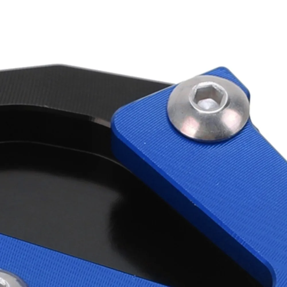 

For YAMAHA YZF-R6 Motorcycle Side Stand Extension Kickstand Enlarger Plate Pad YZFR6 YZF R6 2017 2018 2019 2020 2021 2022 2022