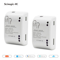 1CH Wifi Smart Light Switch Tuya Wireless Remote Control Home Automation 12V 24V 220V Relay Module Circuit Breaker Inching