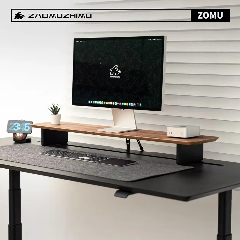 M-Pro10 Modular Display Elevated Stand Wooden Desktop Storage Computer Monitor Height Stand Office Living Room Computer Racks
