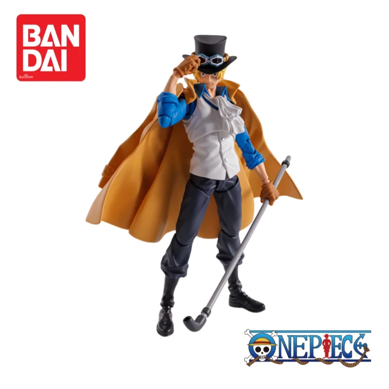 

In Stock Original Bandai One Piece Sabo Anime Merchandise Action Figure Figurine 100% Genuine Collectible Holiday Gifts Model
