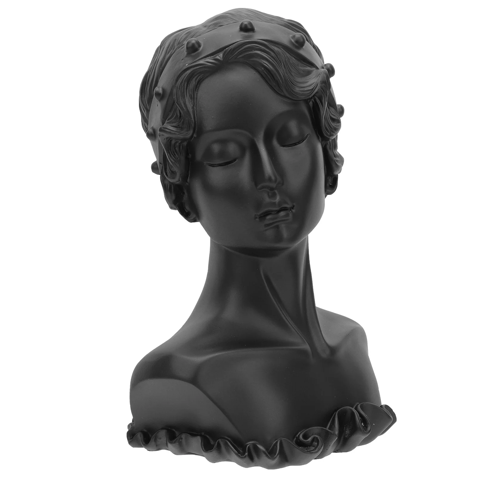 1Pcs Jewelry Display Rack Bust Resin Necklace Earrings Holder Decorative Display Stand for Home Earrings Stand