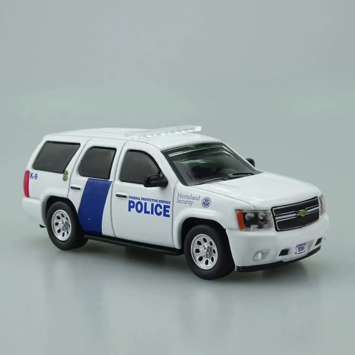 1:64,596 Chevrolet Tower River US Homeland Security Border Administration Police Car Alloy Car Model