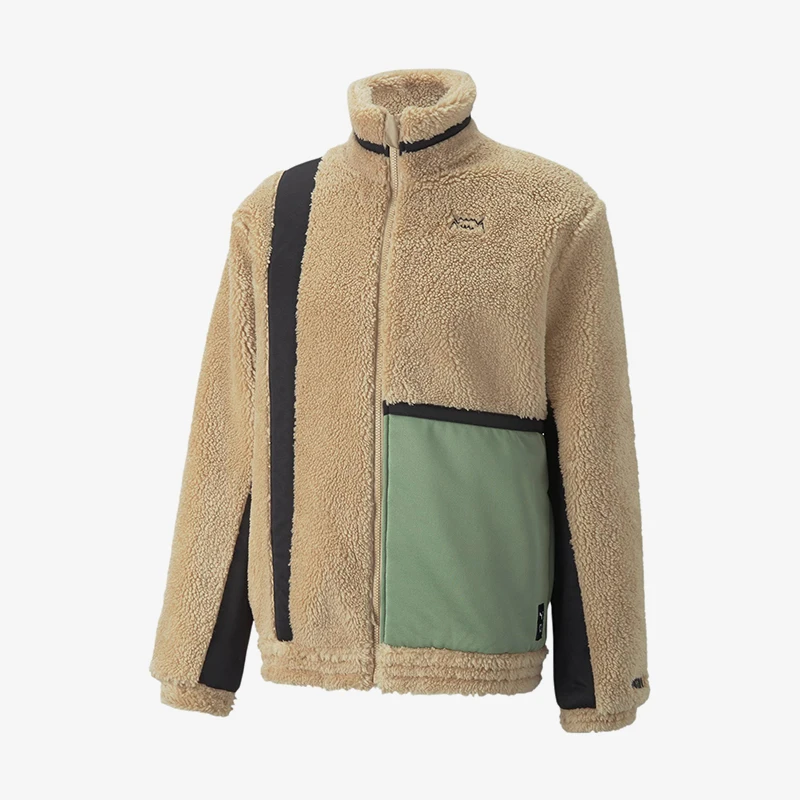 

Puma натуральная сезонная новая мужская спортивная флисовая куртка с теплом 536313-01