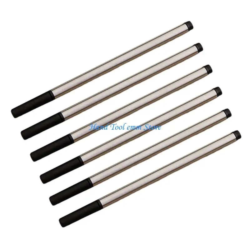 H37F Pack of 0.5Mm Point Pen Refills Ball Points Pen Refills Metal Ballpoint Pens Refills Replaceable Pen Refill for Pens